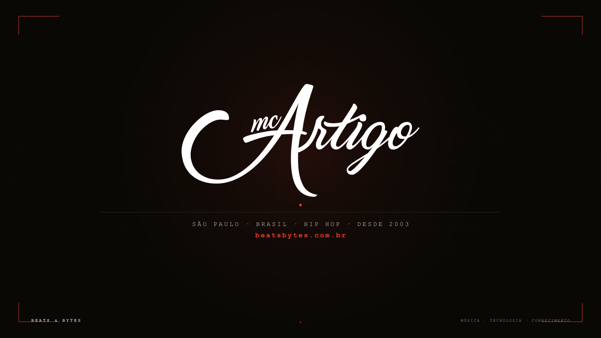 Wallpaper Desktop — MC Artigo Identity
