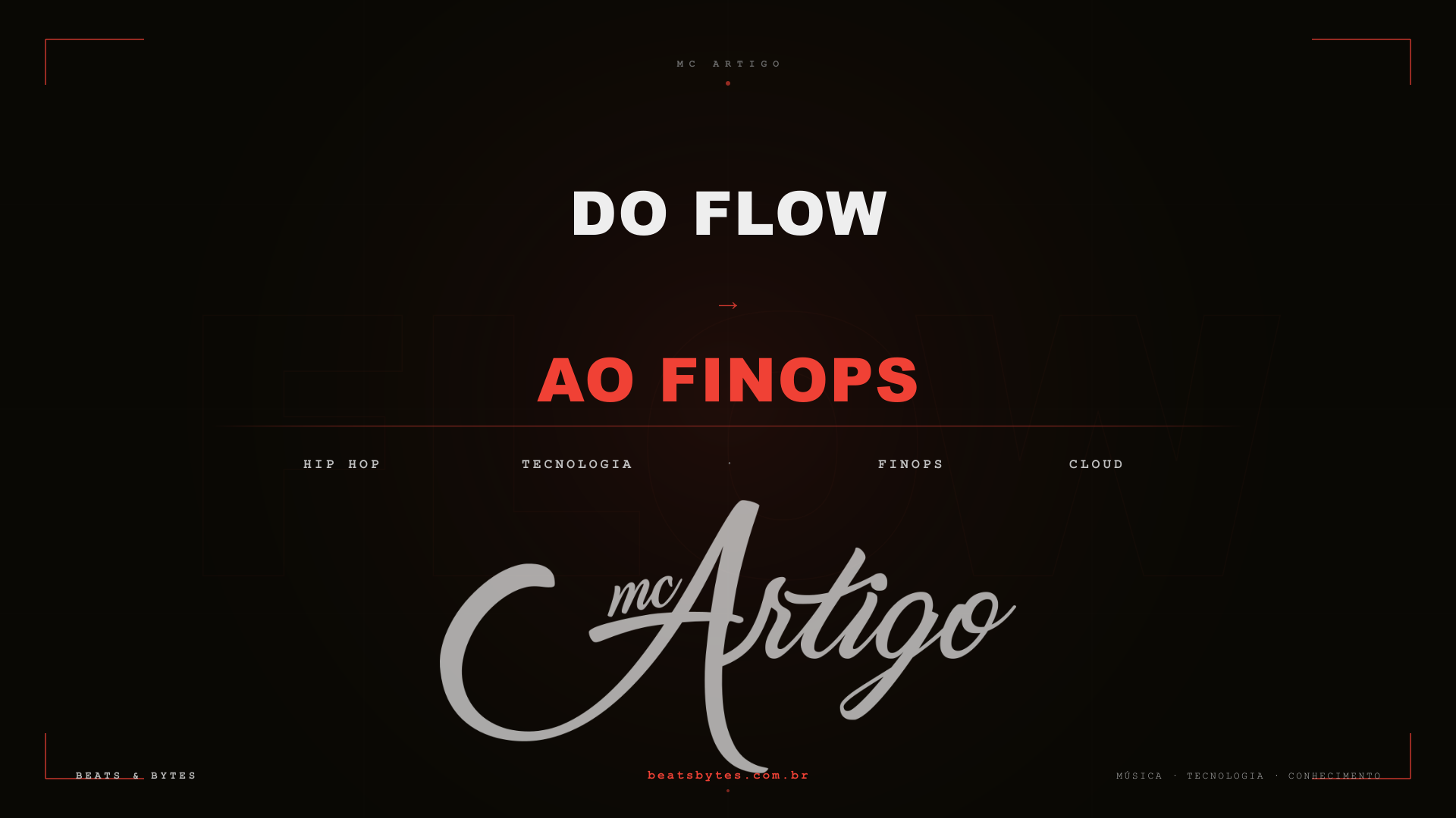 Wallpaper Desktop — Do Flow ao FinOps