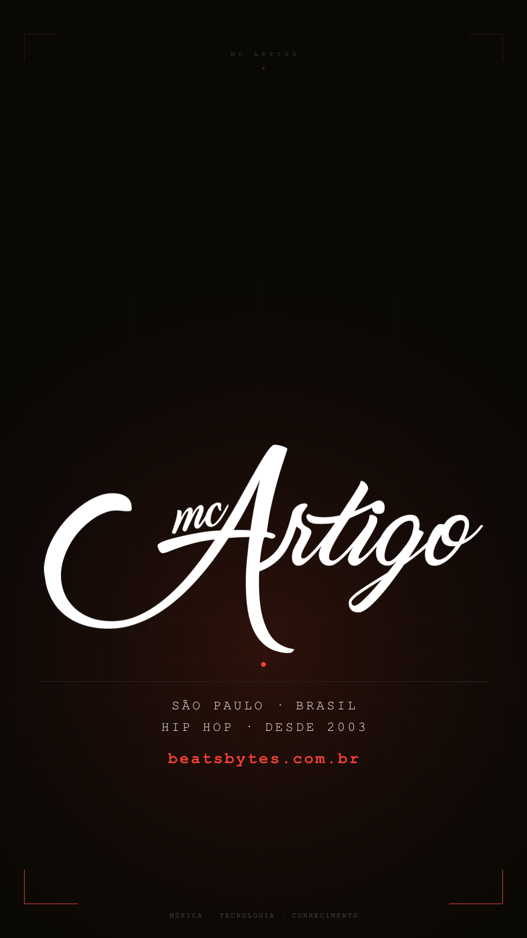 Wallpaper Mobile — MC Artigo Identity